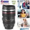 Camera Lens Coffee Mug Cup 13.6oz Food-Grade Stainless Steel Travel Photography Insulated Mug for All Ages
