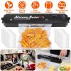 Vacuum Sealer Machine Automatic Food Sealing Machine Food Preservation Storage Saver Dry Wet Soft Hard Food Air Sealing System with 10 Seal Bags