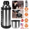 40.57OZ Stainless Steel Vacuum Insulated Bottle Portable Thermal Cup Water Flasks Bottles Drink Coffee Beverage Bottle Food Grade Non Toxic For Hot Co