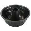 Fluted Tube Cake Pan Non-Stick Carbon Steel Round Bakeware Household Baking Tray Bundt Cake Pans For Mousse Cake Gelatin Bread