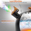 2.2Quarts Stainless Steel Tea Coffee Milk Kettle Stovetop Kettle Loud Whistling Teapot w/ Nylon Handle