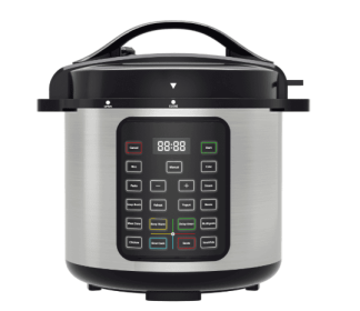 9 In 1 Electric Pressure Cooker, Warmer & Sterilizer, Saute, Slow Cooker, Rice Cooker, Multi-Functional Smart Pot (Option: Stainless Steel Big)