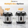 Electric pressure cooker, multi-functional kitchen appliance, instant heating multi-functional cookingware, stainless steel cookingware